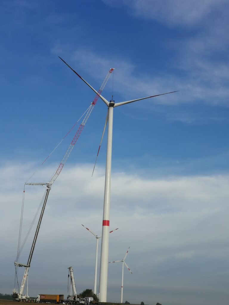 Bauleitung bei Volta Windkraft